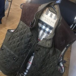 Burberry quilted vest